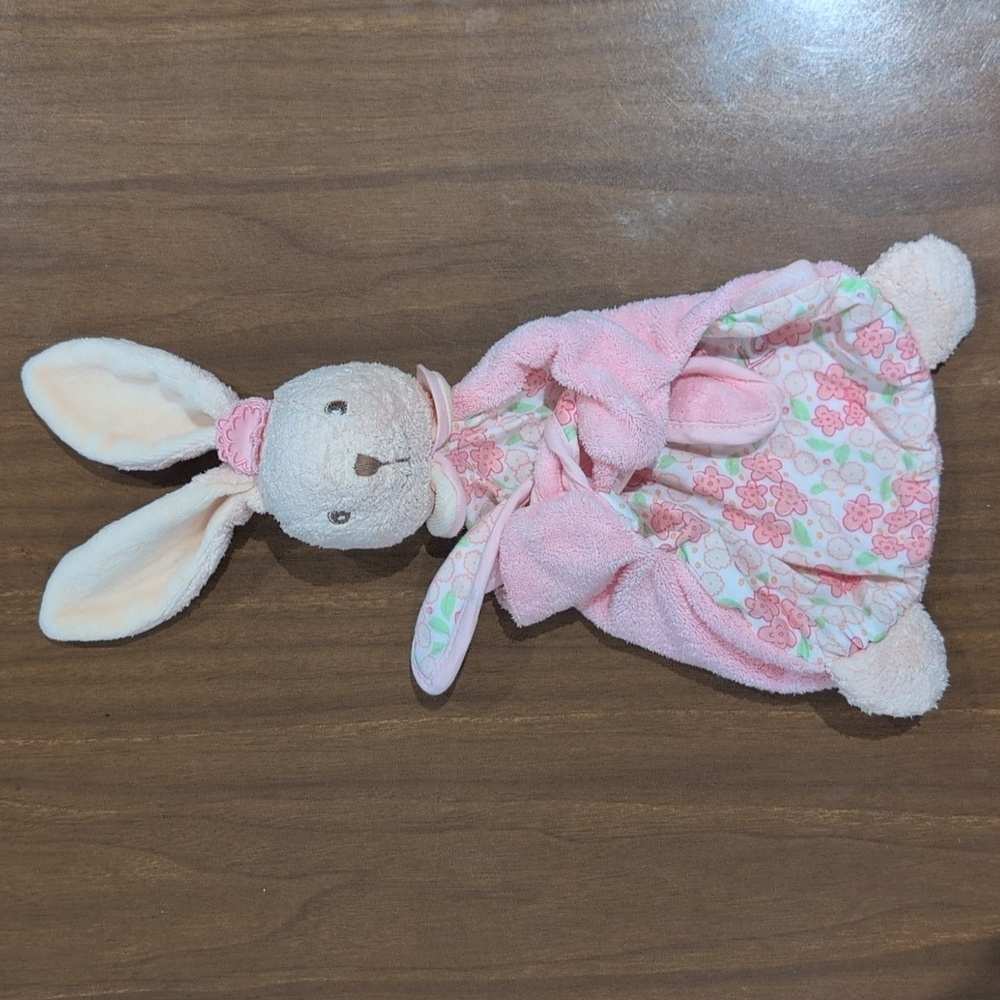 Kaloo Pink flat rabbit baby toy stuffie lovie *3 for $15*